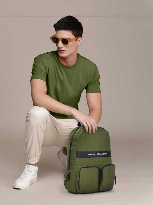 French Connection Olive Backpack