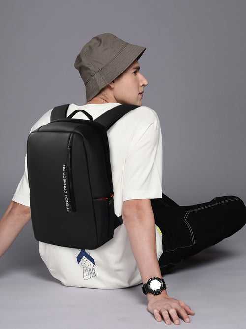 French Connection Black Backpack