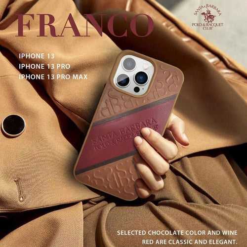 iPhone Franco Series Genuine Santa Barbara Leather Case