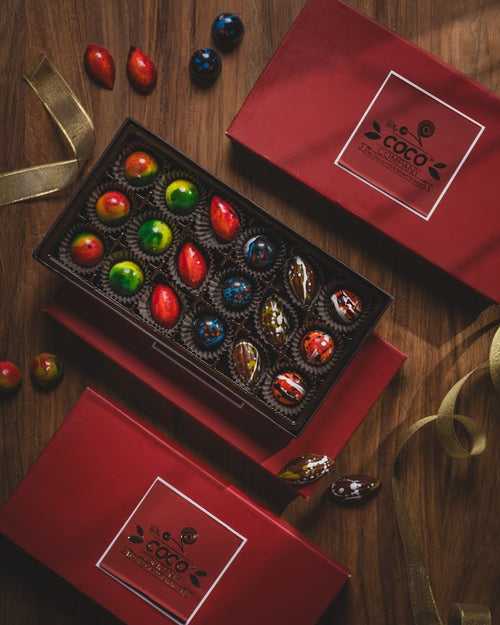 Chocolate Box Of 18 Bonbon