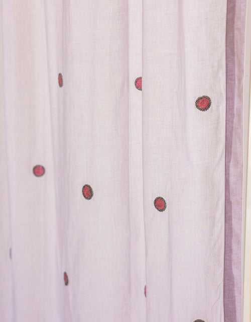 Prakriti Door Curtain ~ Mandala ~ Mauve