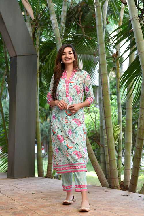 Arna Mint Kurta Set