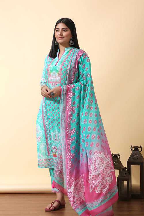 Vani Mint Dupatta