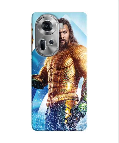 Aquaman water poster Oppo Reno11 Back Cover