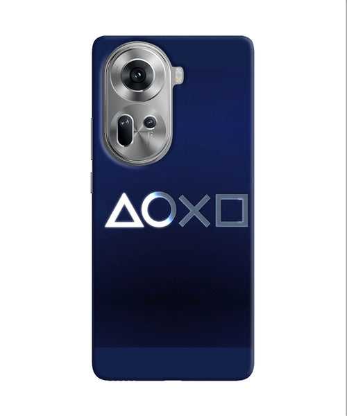 Aoxo logo Oppo Reno11 Back Cover