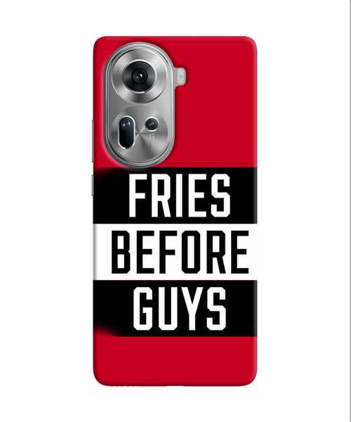 Fries before guys quote Oppo Reno11 Back Cover