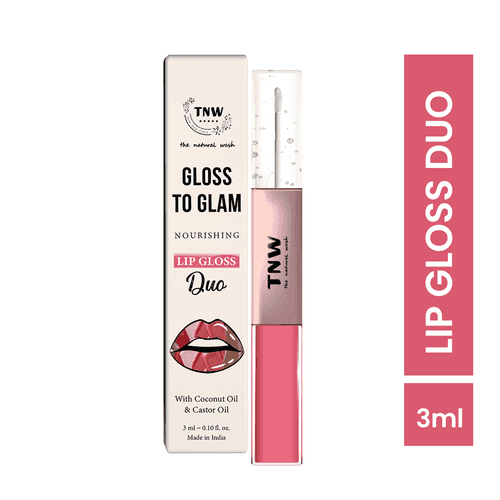 Gloss to Glam Nourishing Lip Gloss Duo for Shiny Lips.