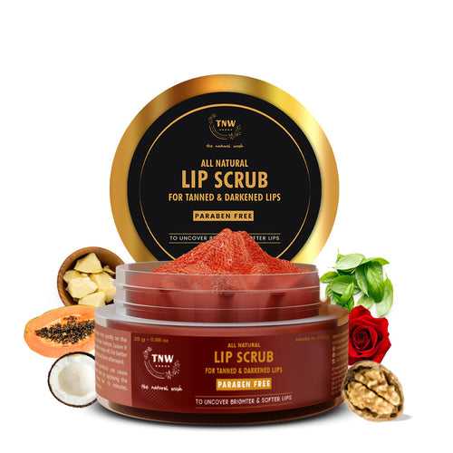 Lip Scrub - For Tanned & Darkened Lips (Paraben-free).