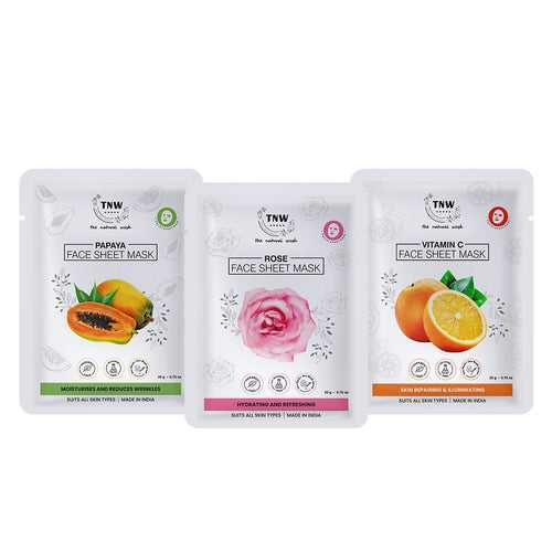 3 Face Sheet Masks