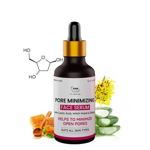 Pore Minimizing Serum for Tightening Pores.