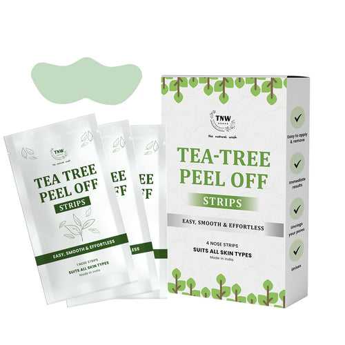 Peel Off Nose Strips | For Whiteheads Blackheads | With Tea Tree
