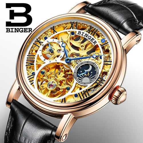 Binger Swiss Mechanical Tourbillon Watch B 1171