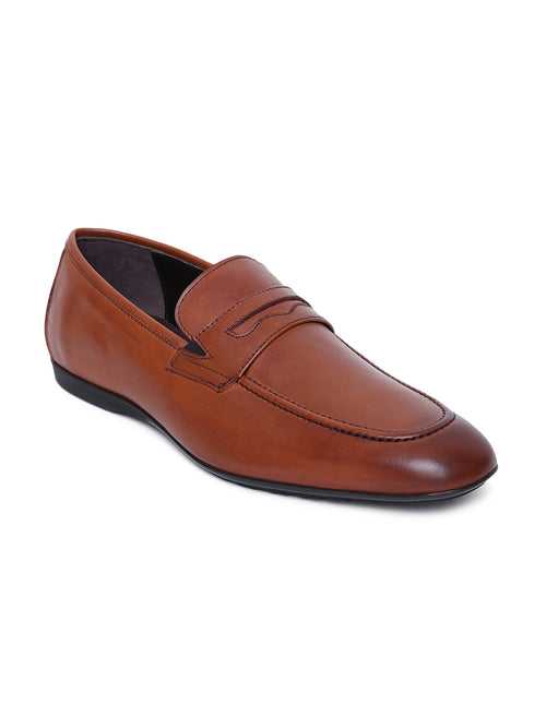 JOE SHU Men's Genuine Leather Slipon