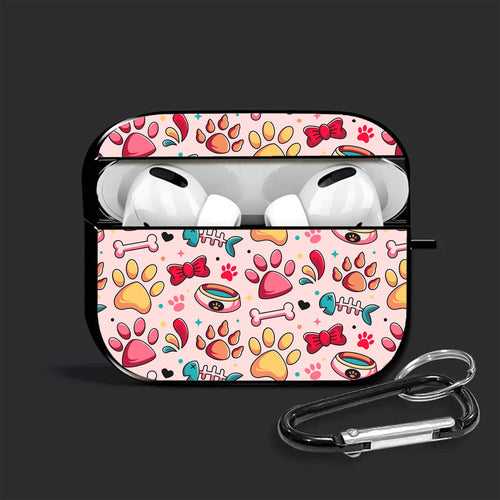 Pur-fect Food Pattern Airpods Glass Case