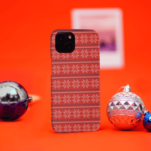 Merry vibes Knitted pattern case