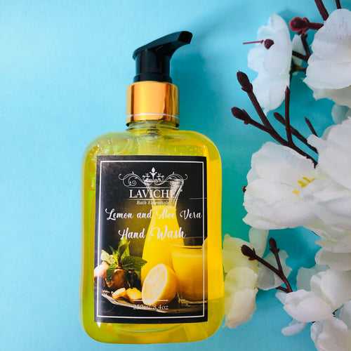 Lemon and Aloe Vera Hand Wash