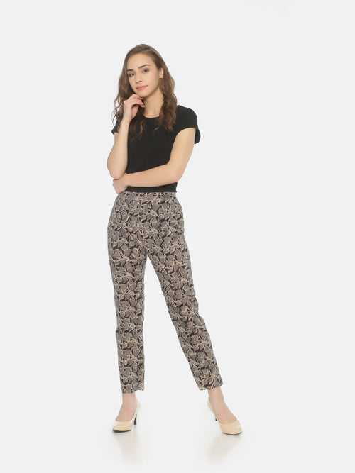 Black Kalamkari Pants