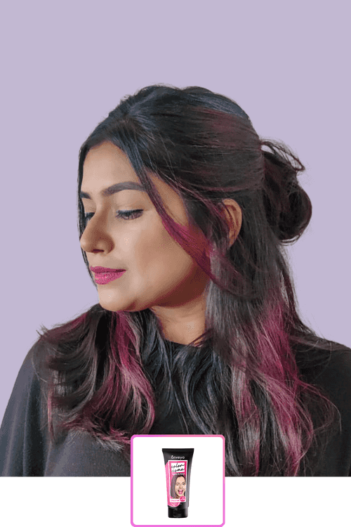 Anveya Summer Pink | Look#48 - Temporary Hair Color