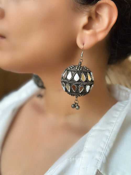 Mirror Sphere Danglers