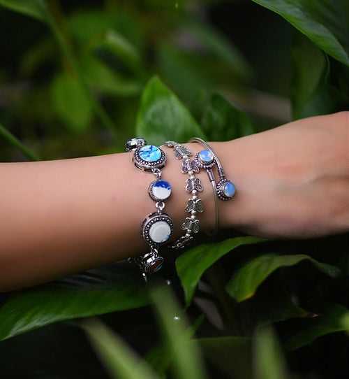 Blue Butterfly Charms Stackables