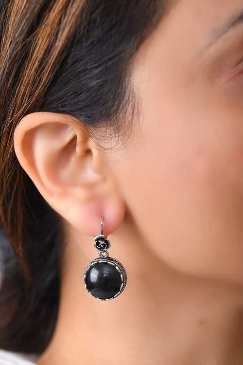 Black Resin Studs