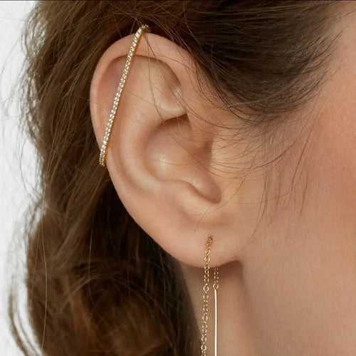 Diamond Earcuffs - Single Ear