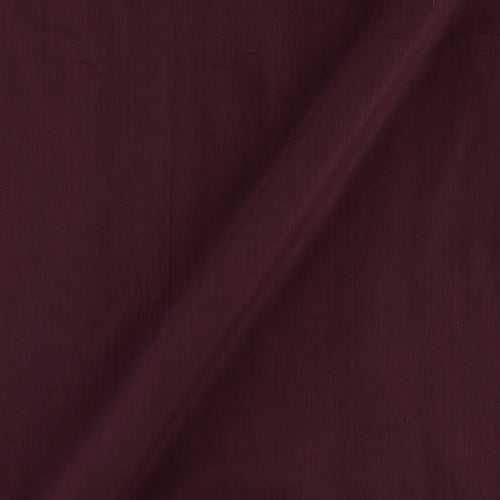 Cotton Pagri Voile Rubia for Lining Dark Maroon Colour 42 Inches Width Fabric Cut Of 0.50 Meter