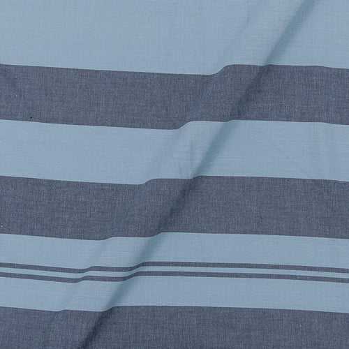 Soft Cotton Flex Light Blue Colour 43 Inches Width Daman Patta Fabric Cut of 0.45 Meter