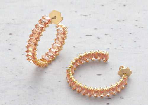 Irise Hoop Earring - Pastel Colours