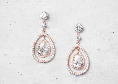 Iluminar Pear Drop Earrings