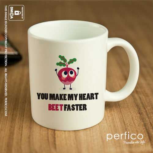 Beet Faster © Personalized Mug for Girlfriend