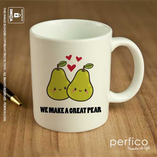Great Pear © Personalized Mug for Girlfriend
