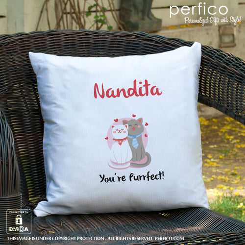 You are Perfect © Personalized Cushion for Wife