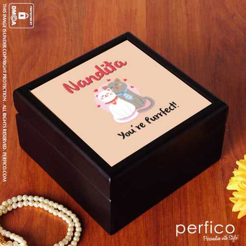 You are Perfect © Personalized Jewellery Box for Wife
