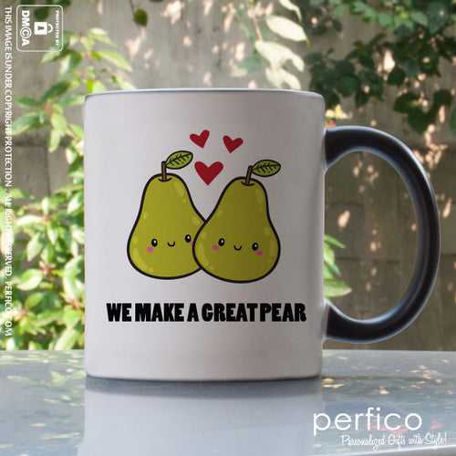 Great Pear © Personalized Magic Mug for Girlfriend