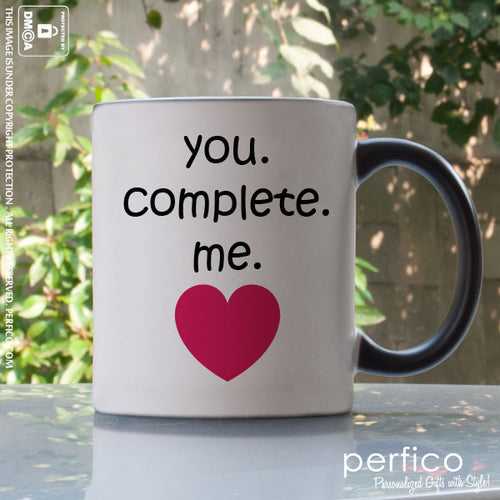 You Complete Me © Personalized Magic Mug for Wife