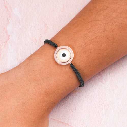 Round Evil Eye Cord Bracelet