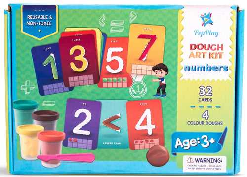 PepPlay Dough Art Kit - Numbers