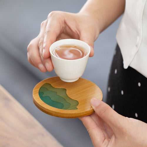 Resin Topography Coasters (SET OF 6)