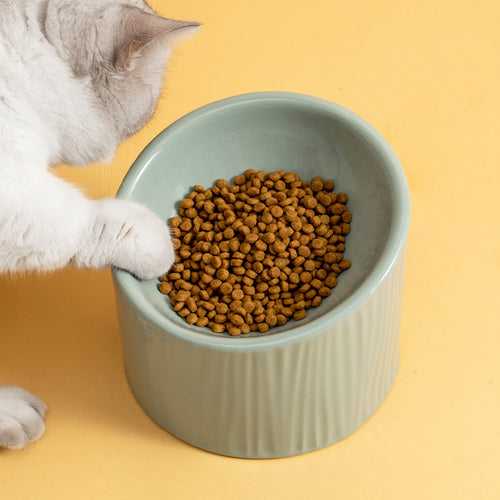 Tree Grain Pastel Straight Food Bowl