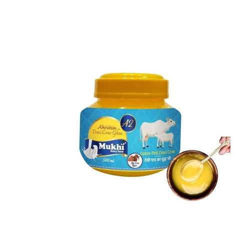 Amrutam A2 Desi Gir Cow Bilona Ghee 500 ml