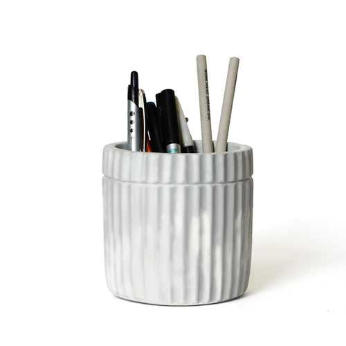 Cylindrical stationery holder/planter