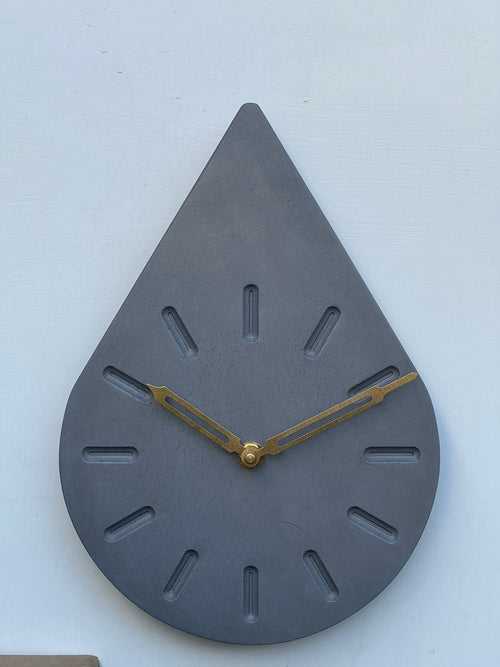 YC Droplet Clock- Grey