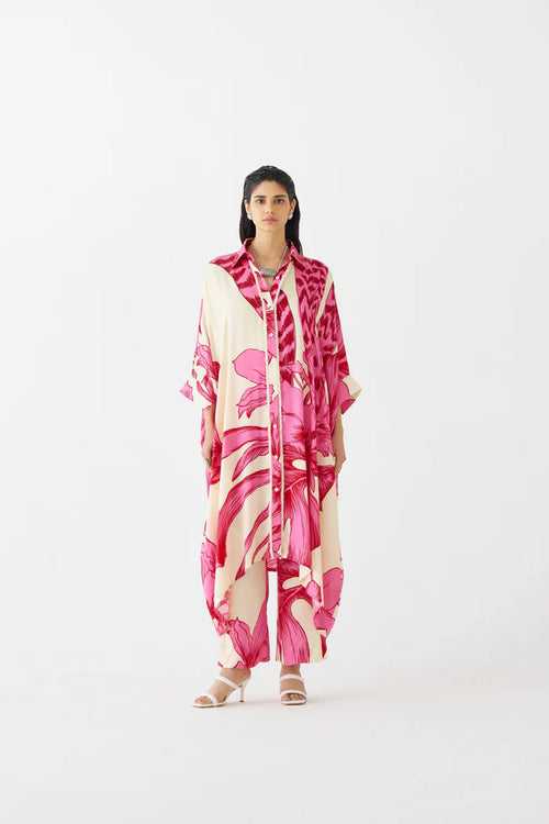 Pink Aphrodite Kimono Set