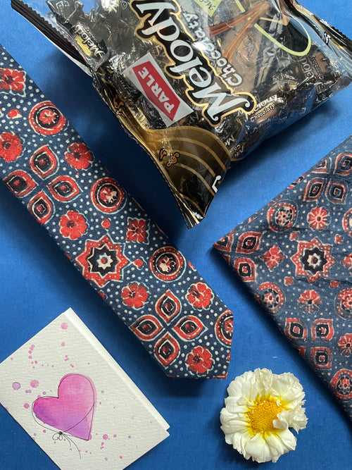 Tie-Pocket Square Valentine's Day Combo