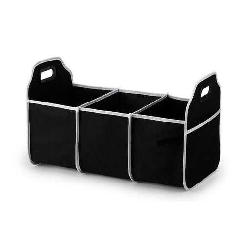Foldable Travel Car Trunk Boot Organiser (Black)