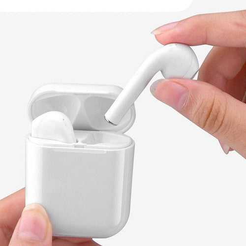 i11S TWS 5.0 Wireless Bluetooth Headphone Earphone earpods, Airpod style with Mic for iOS & Android Bluetooth