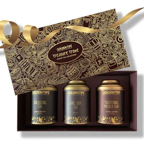 Gift boxes Combo Darjeeling Tea + Earl Grey Tea + Traditional Masala Chai