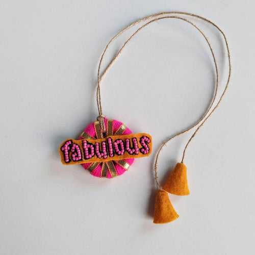 'FABULOUS LUMBA' Rakhi Magnet