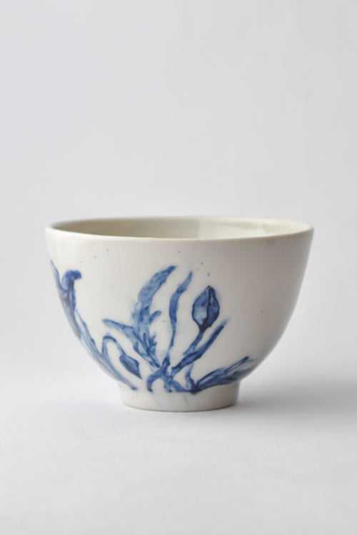 A Poppy Field- Hand painted Porcelain Bowl